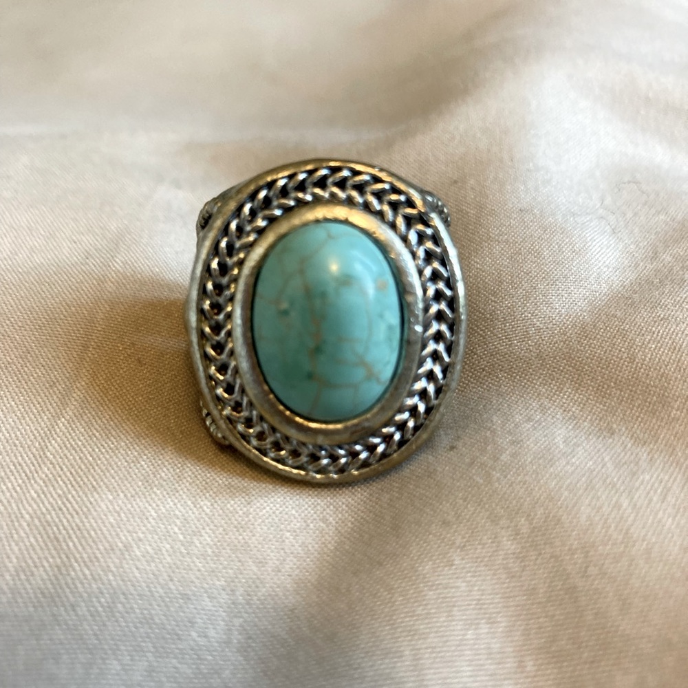 Turquoise Ring Costume Jewelry